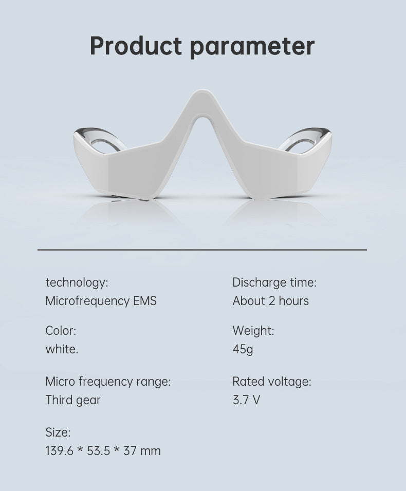 Led Red Light Micro-current Eye Massager.