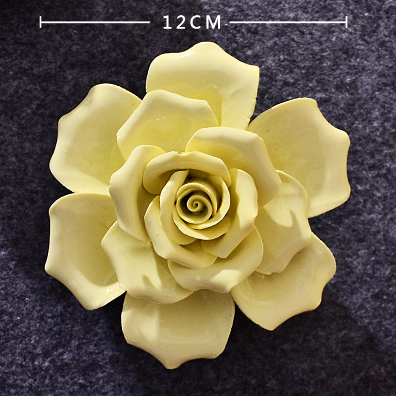 Ceramic 3D Wall Flowers