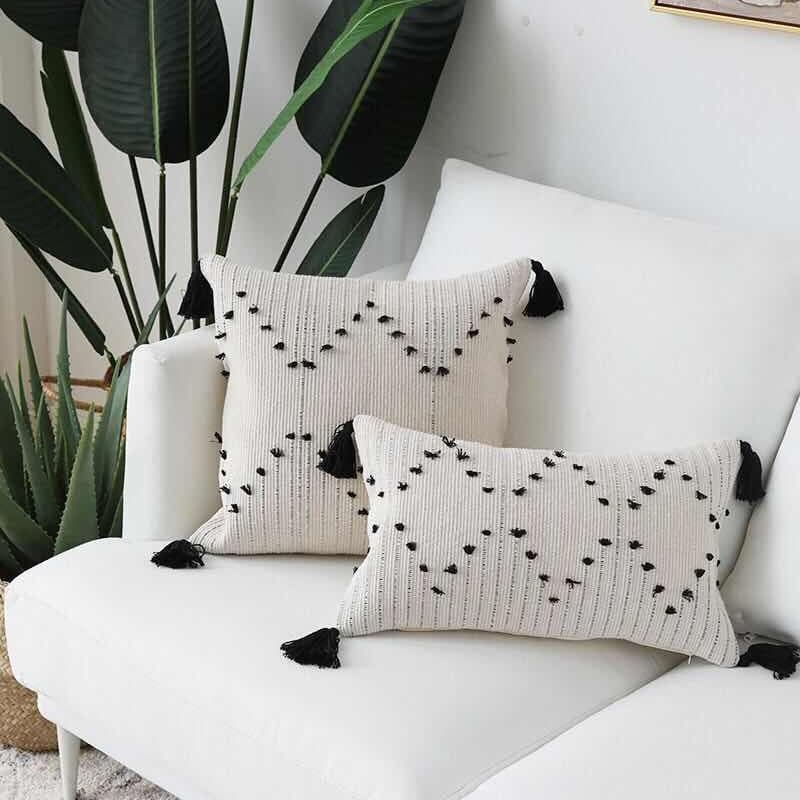 Throw Pillow Cover Boho Design