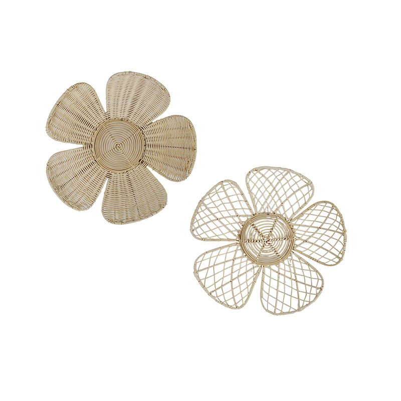 Woven Flower Wall Decoration