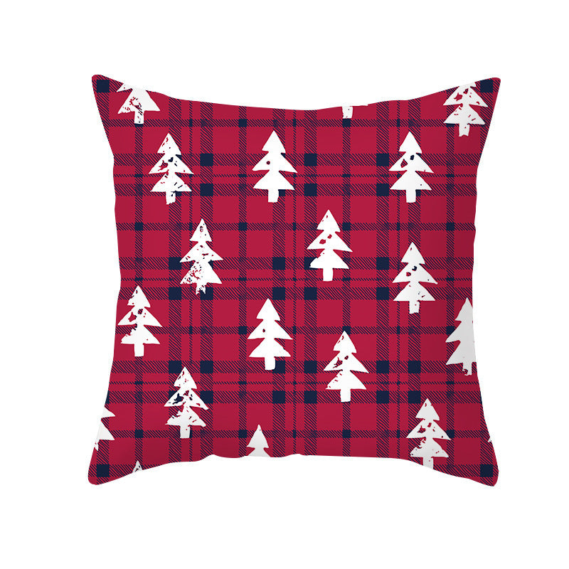 Cartoon Christmas Pillow Cover