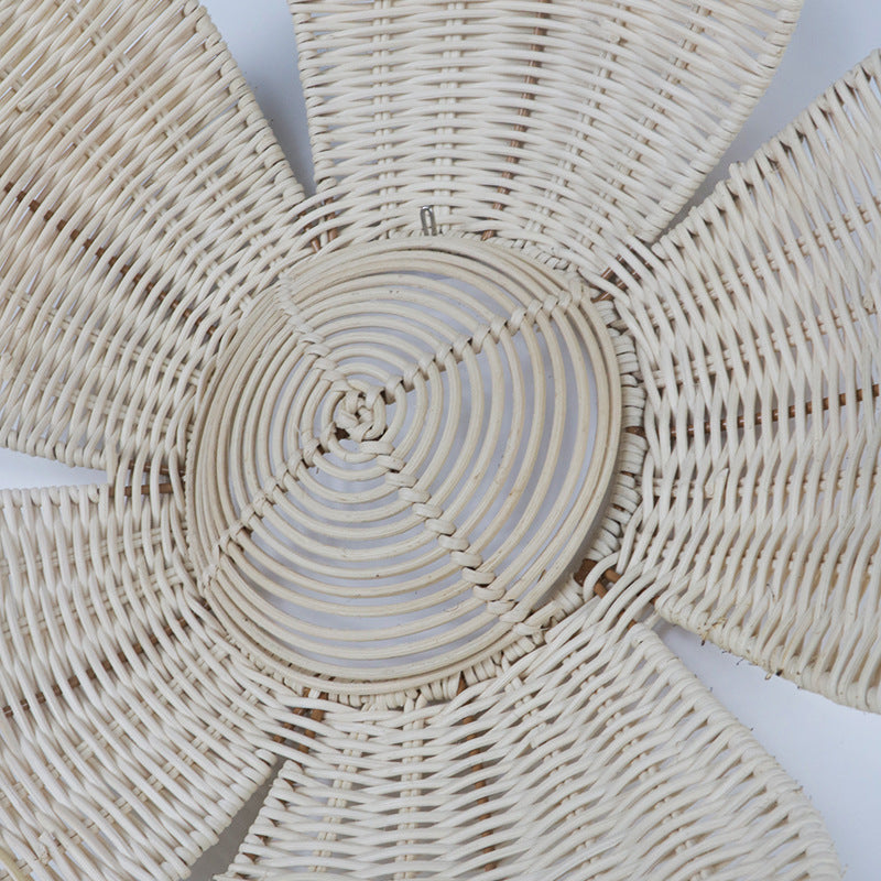Woven Flower Wall Decoration