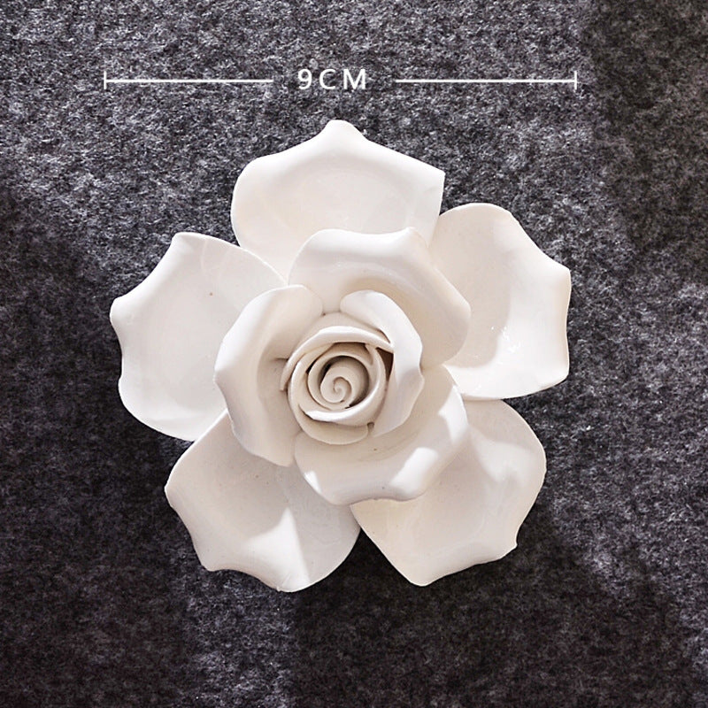 Ceramic 3D Wall Flowers