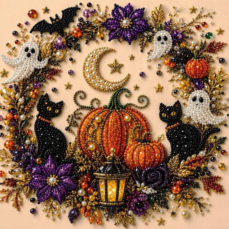 Spooky Ghost Diamond Art Kit