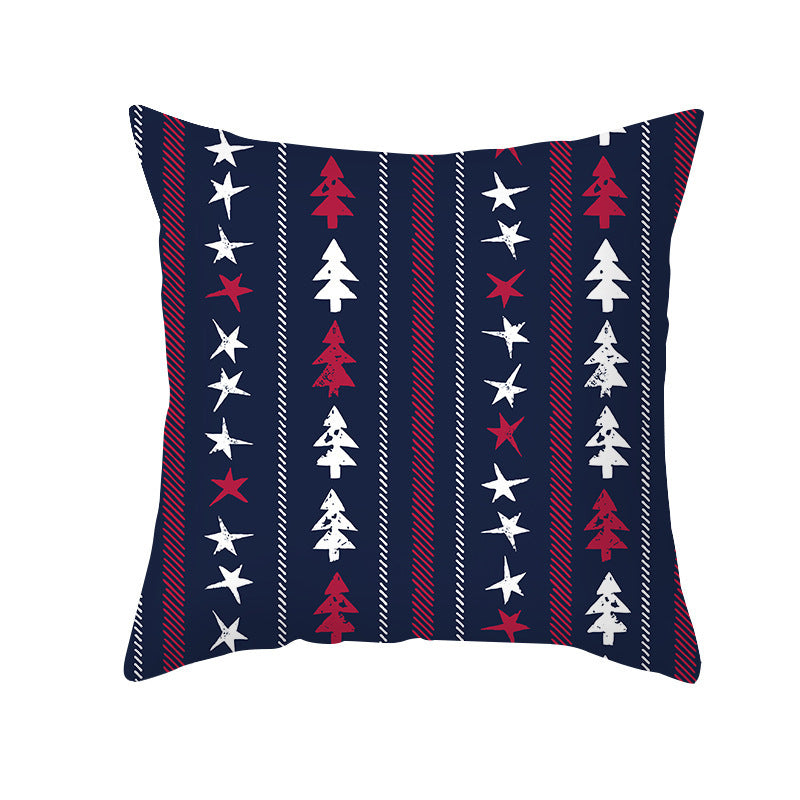 Cartoon Christmas Pillow Cover