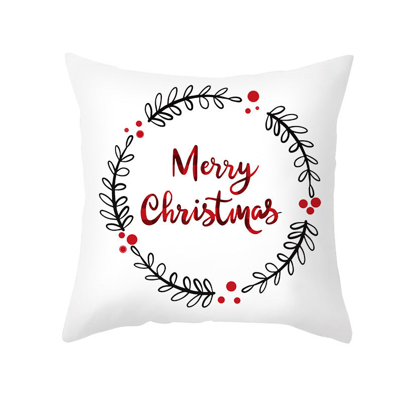 Cartoon Christmas Pillow Cover
