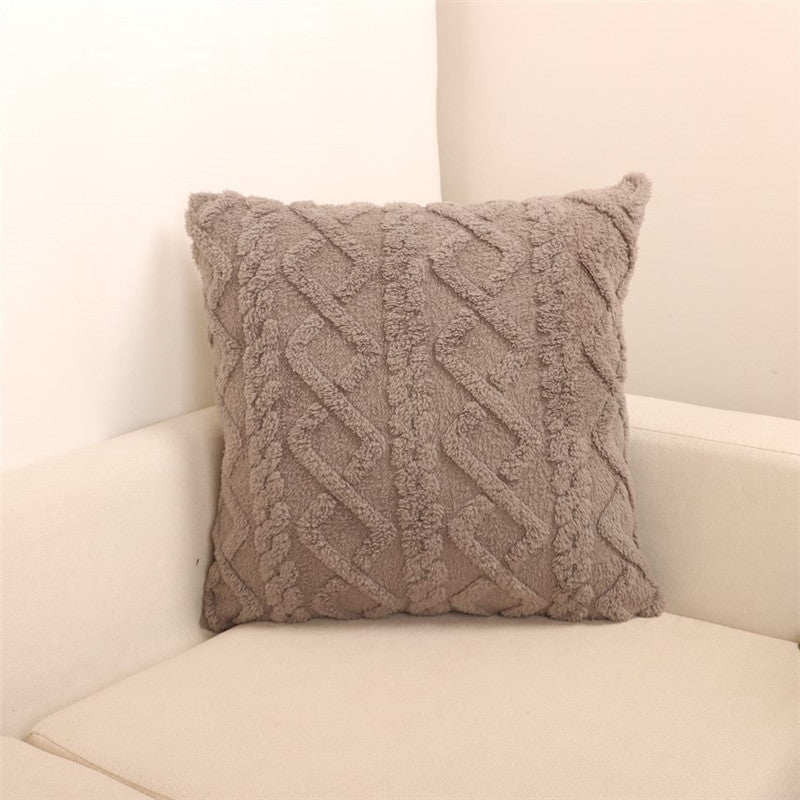 Plush Throw pillow case