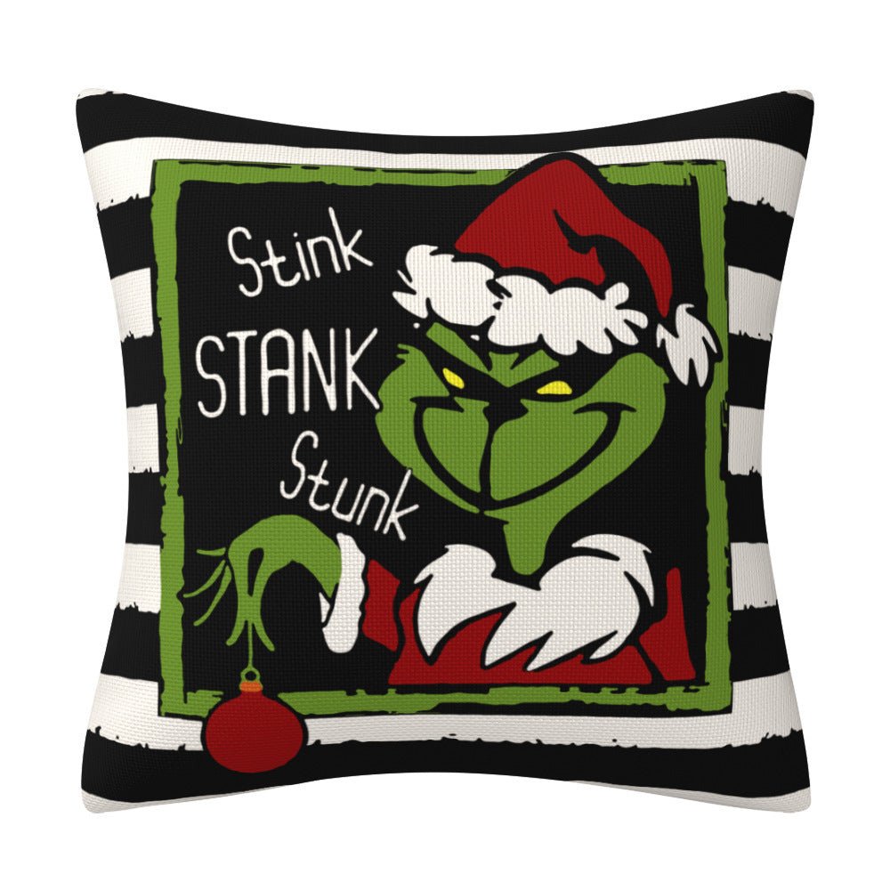 GRINCH theme Christmas Pillow cover