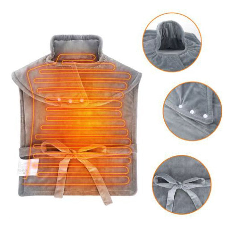 Electric Neck and Shoulder Heat Therapy Pad.