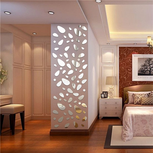3D Mirror Removable Wall Sticker