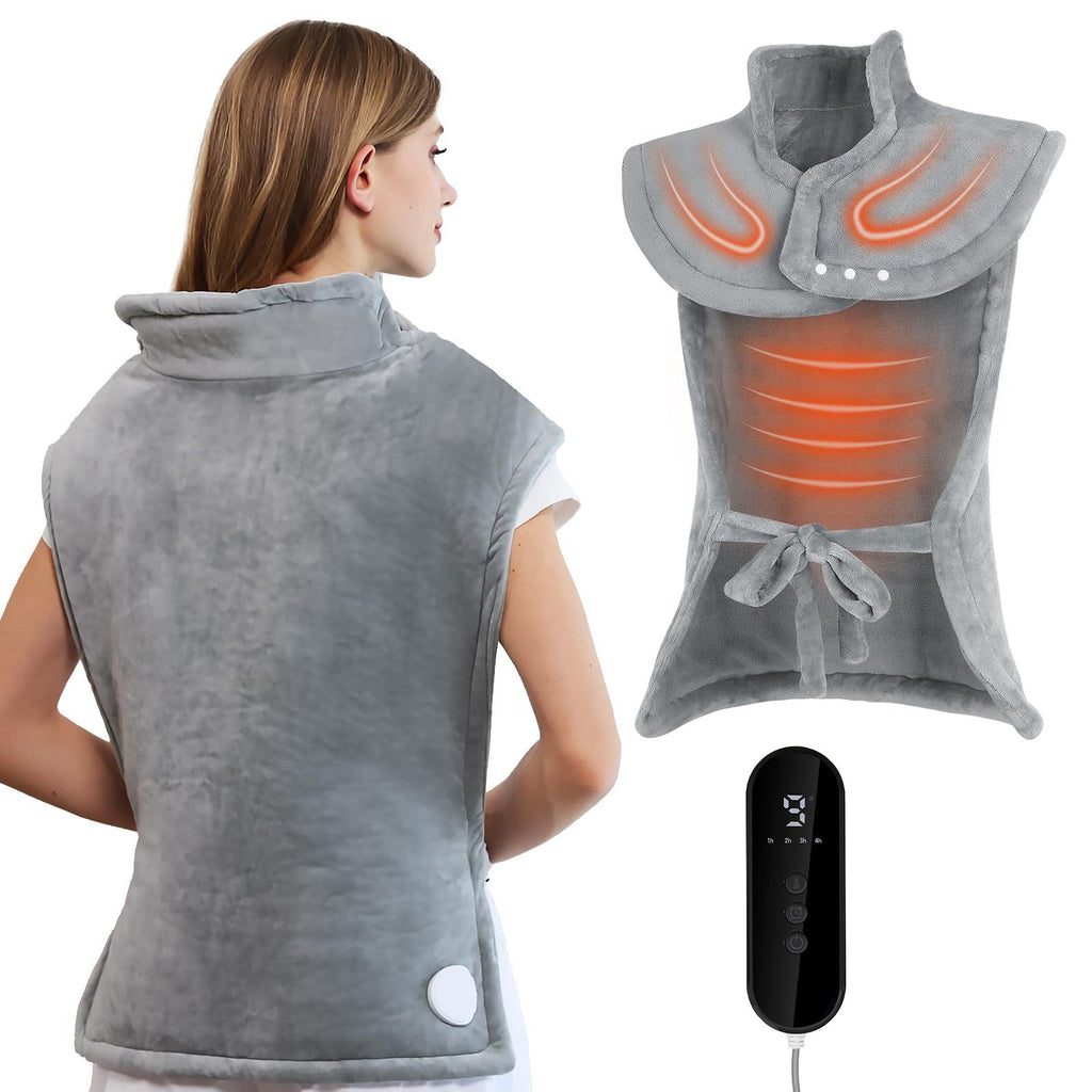 Electric Neck and Shoulder Heat Therapy Pad.