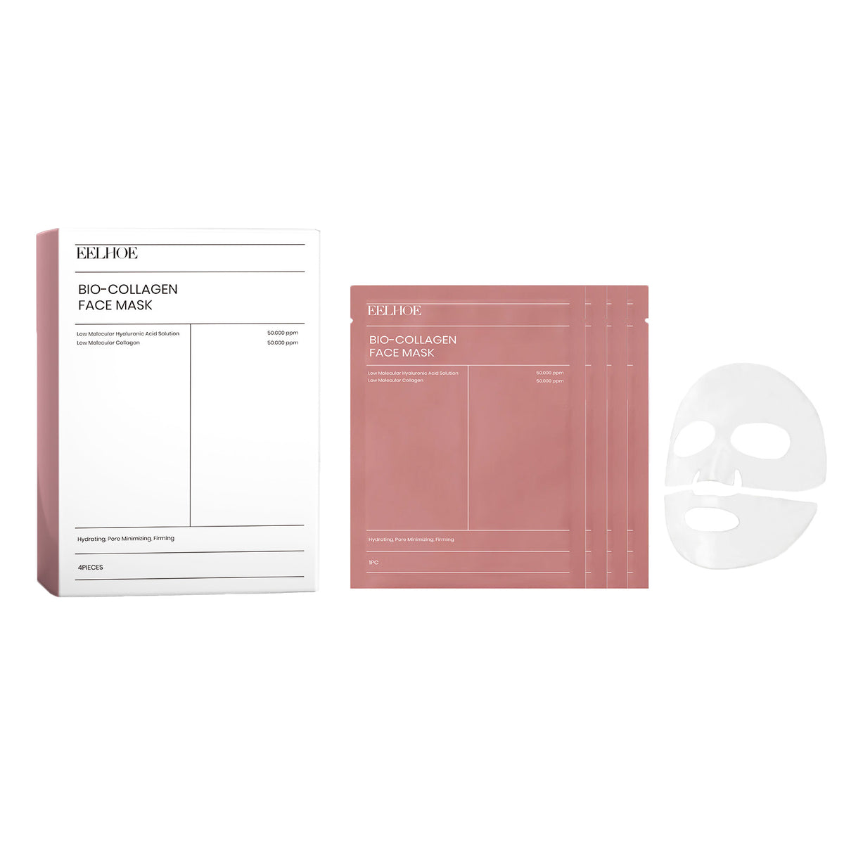 Hyaluronic Acid - Collagen Facial Mask
