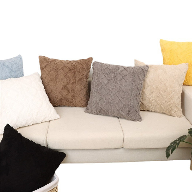Plush Throw pillow case