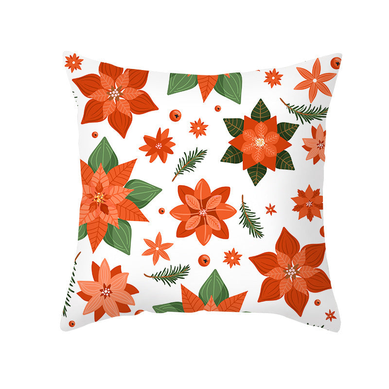 Cartoon Christmas Pillow Cover