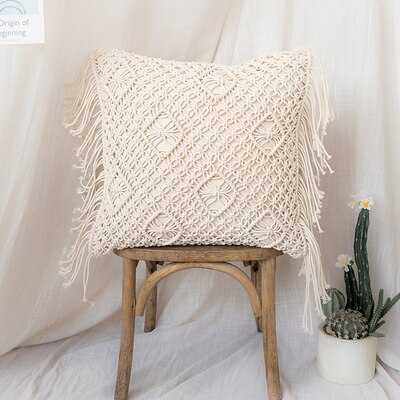 Handmade Knitted Decorative Pillows