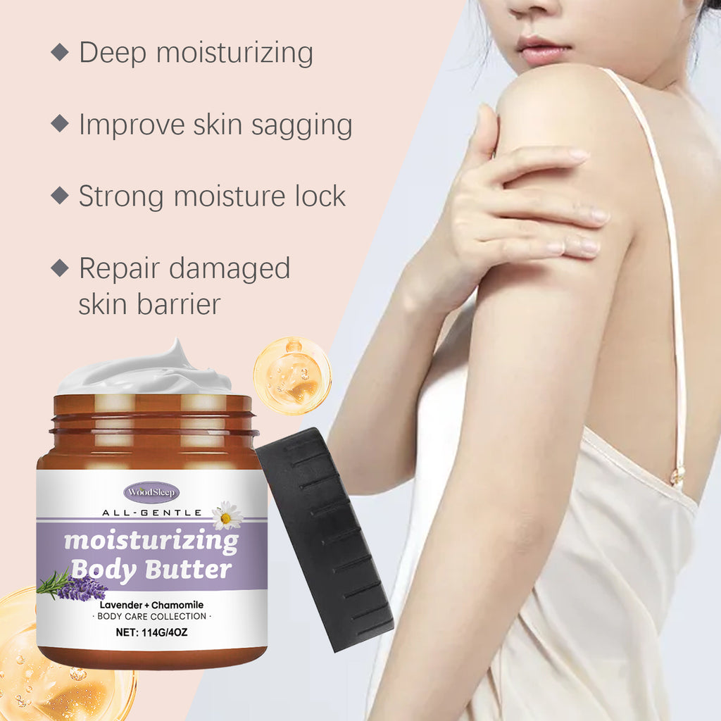 Lavender And Chamomile Body Butter Moisturizer - All Skin types
