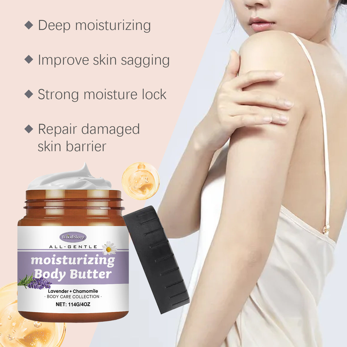 Lavender And Chamomile Body Butter Moisturizer - All Skin types